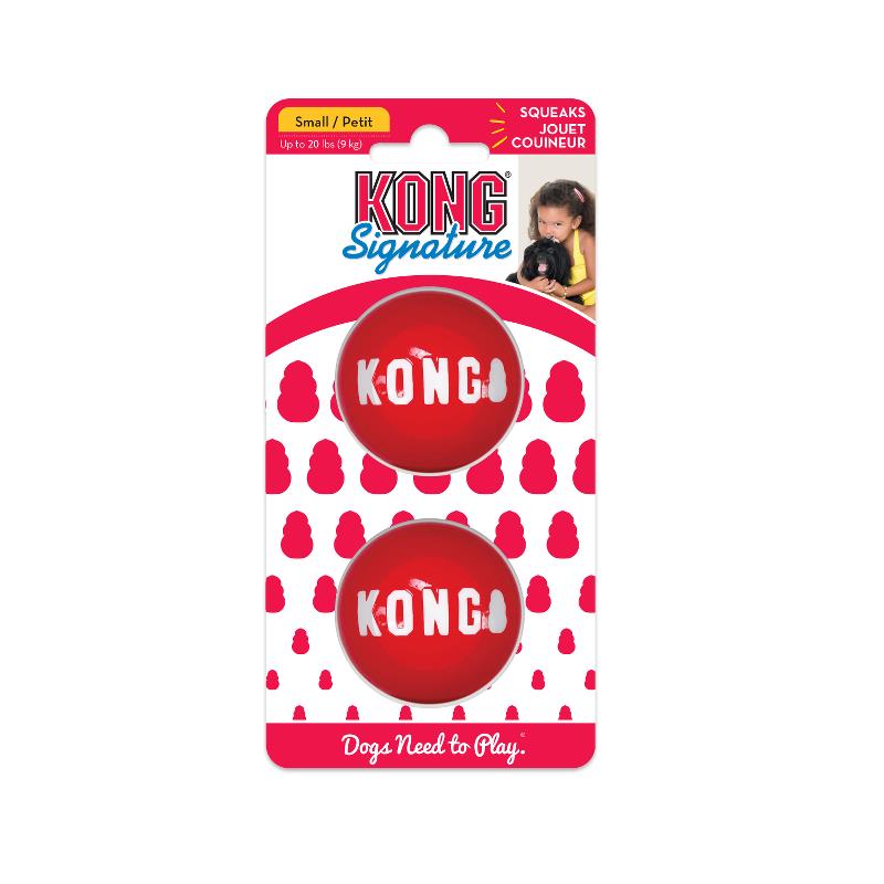 Kong Signature Balls 2 pk S