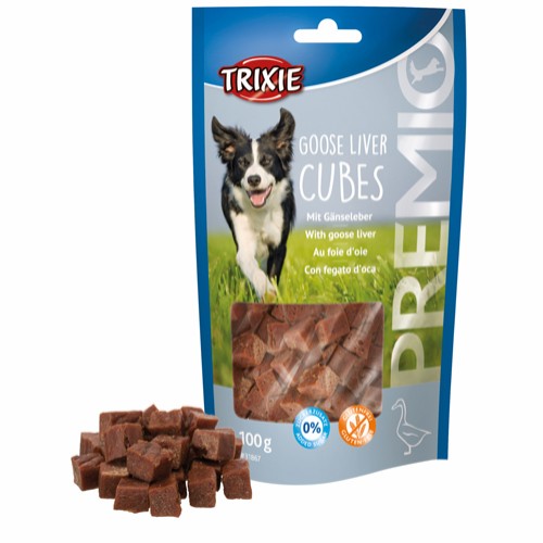 Trixie Gåse Lever Cuber 100g