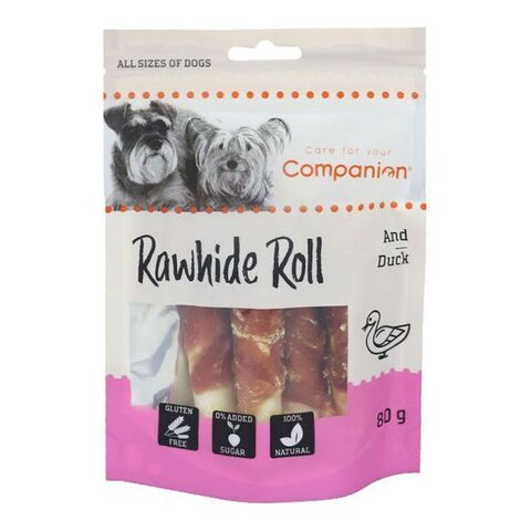 Companion Rawhide Roll Duck 80g