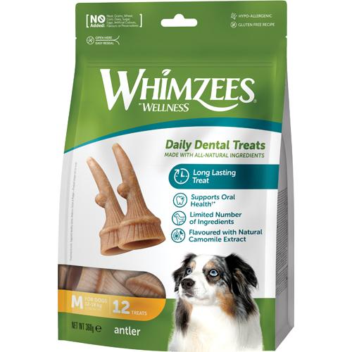 Whimzees Occupy Antler M 12stk