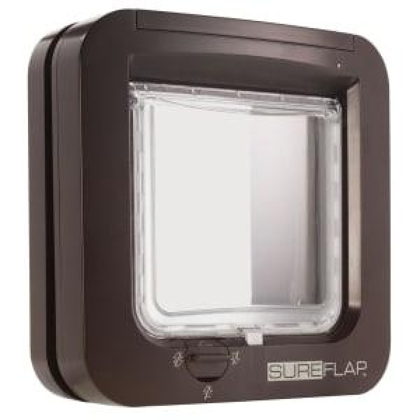 Sureflap Kattedør Microchip Brun