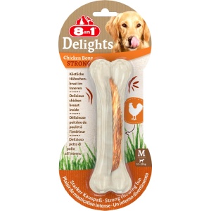 8in1 Delights Chicken Bones Strong M