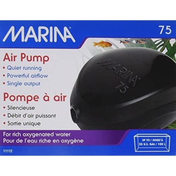 Marina Luftpumpe 75, opptil 100L